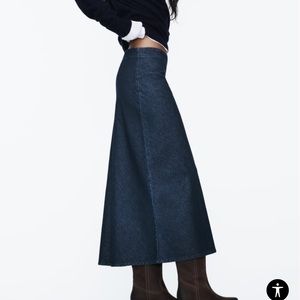 Zara Denim Skirt